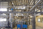 Internal view of oil factory