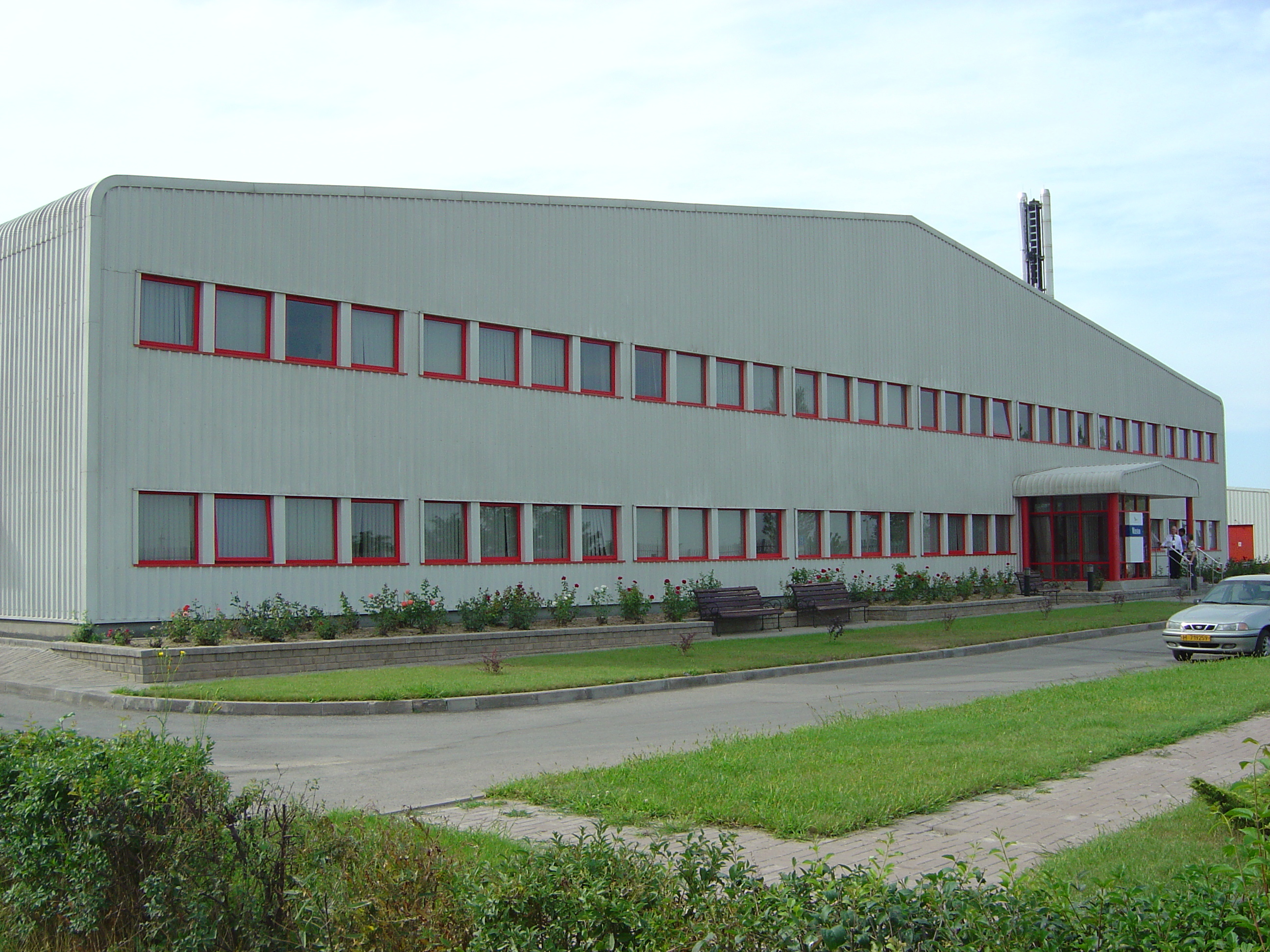 Gallaher Cigarette Manufacturing  Industrial  Factory Buildings  by REIDsteel