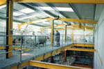 Platforms, walkways, handrails and process plant support